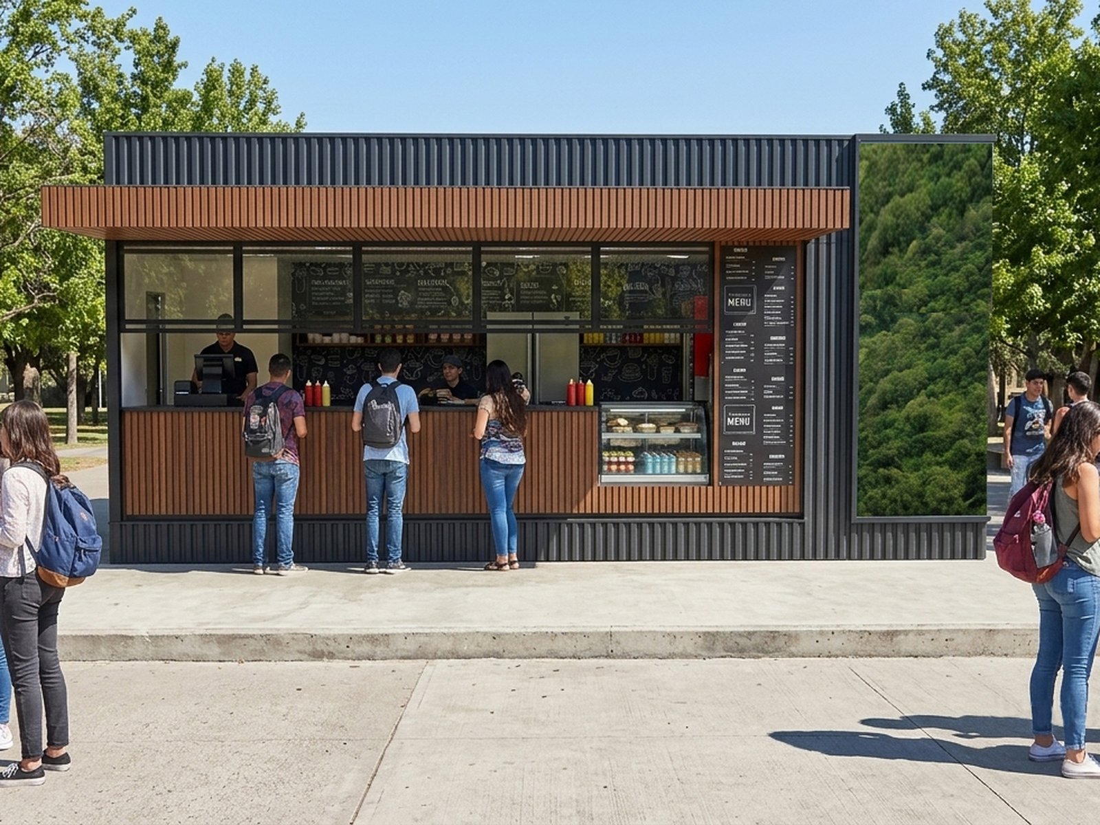 Kiosko comercial