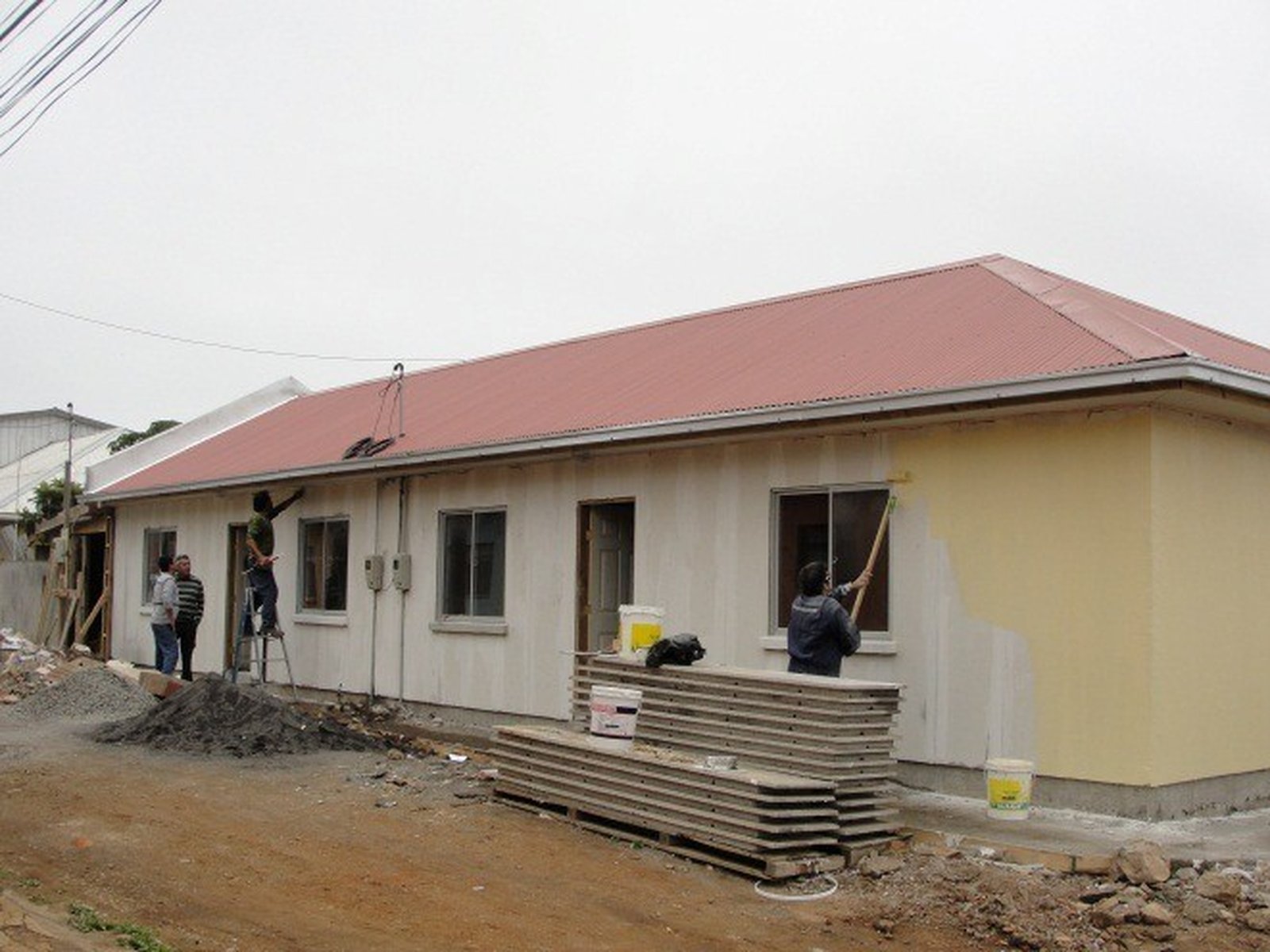 Vivienda social en construcción